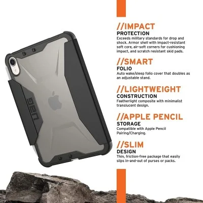 Uag Ipad Mini 7/6 Plyo Case - Black